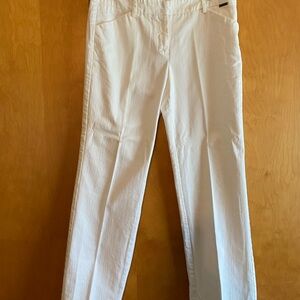 New York & Company White Straight-Leg Women’s Jeans/Pants